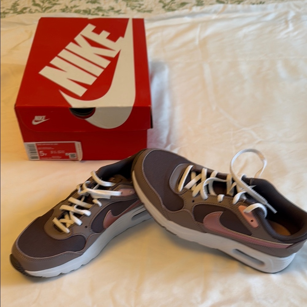 Nike Air Max Sneakers in Purple and Pink-like new, in box, never worn.